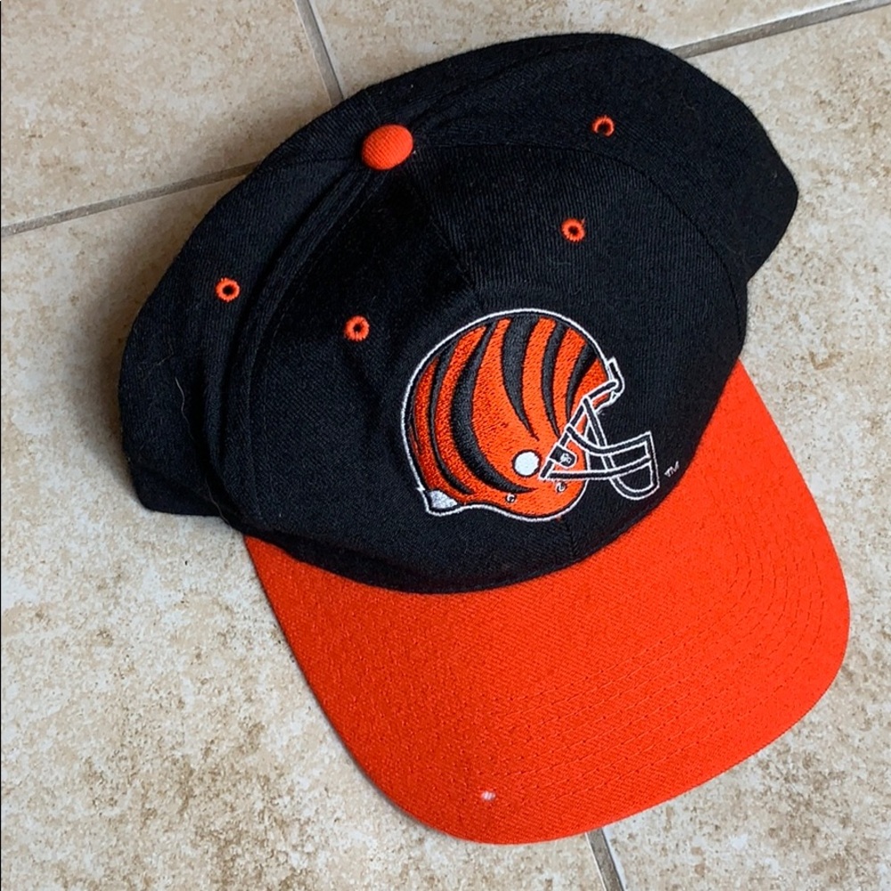 Vintage Cincinnati Bengals NFL Orange/Black Hat